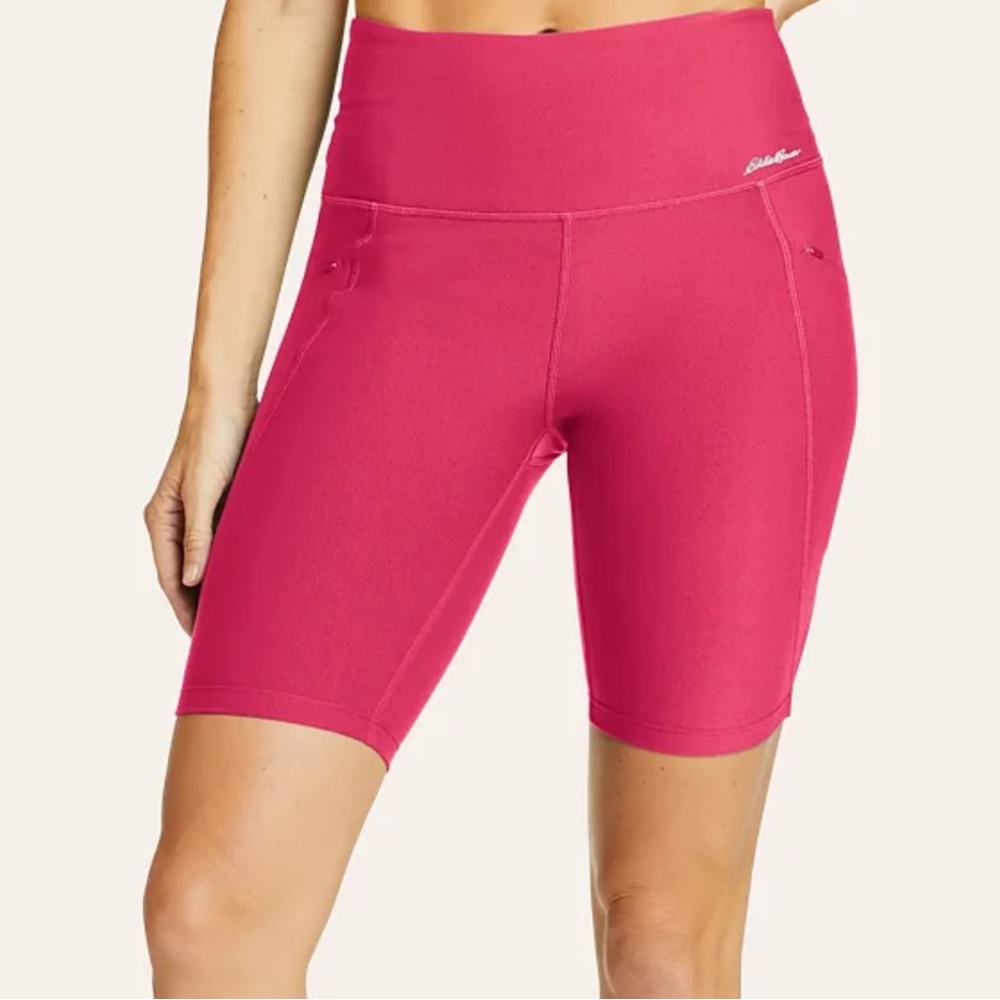 * Like New* Eddie Bauer Trail Tight Bike Shorts High-Waisted Tall XL